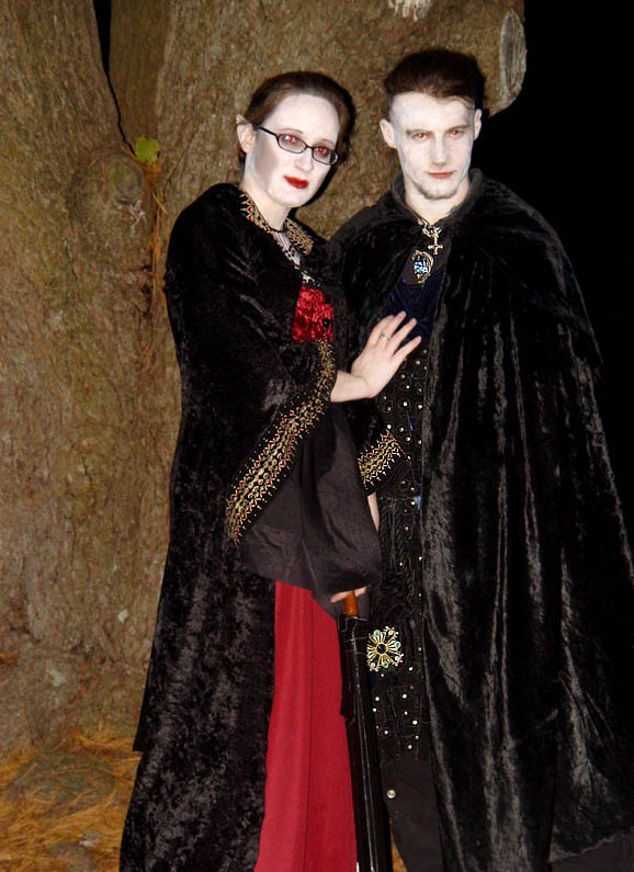 Vampire Paige and Death Assassin Lethias